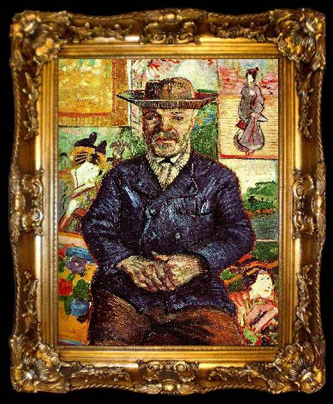 framed  Vincent Van Gogh pere tanguy, ta009-2